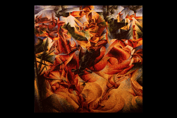 Umberto Boccioni, Elasticid, 1912