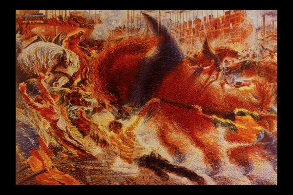 Umberto Boccioni, La Citt Che Sale, 1911