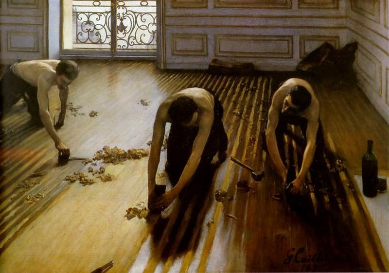 The Floor Secrapers, Gustave Caillebotte, 1875