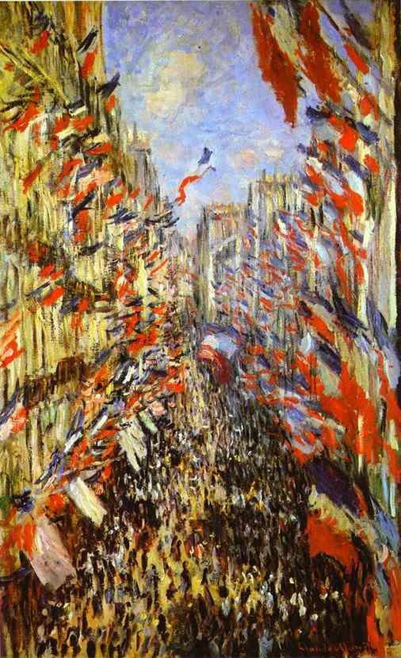 Rue Montorgueil, Claude Monet, 1878