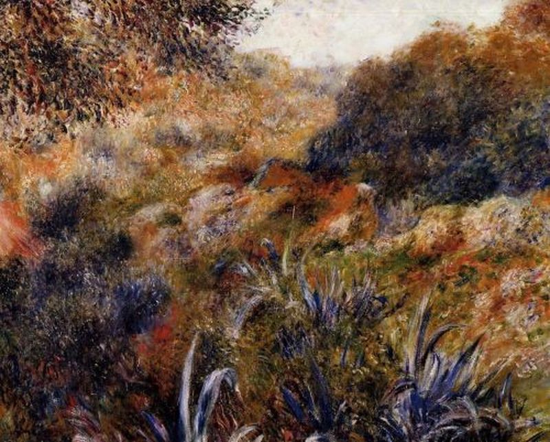 Algerian Landscape - The Ravine of the wild women, Pierre Auguste Renoir, 1881