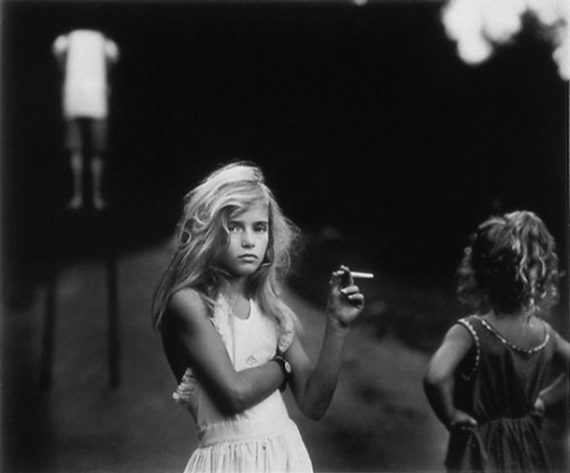 Candy Cigarette, Sally Mann, 1989