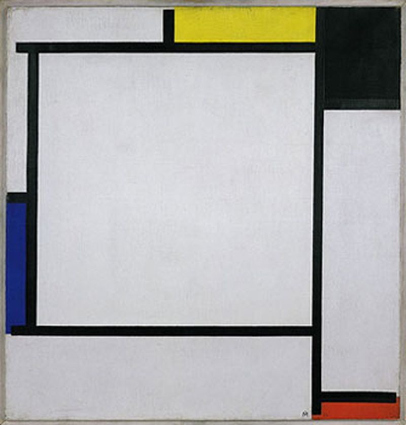 Tableau 2, Piet Mondrian, 1922