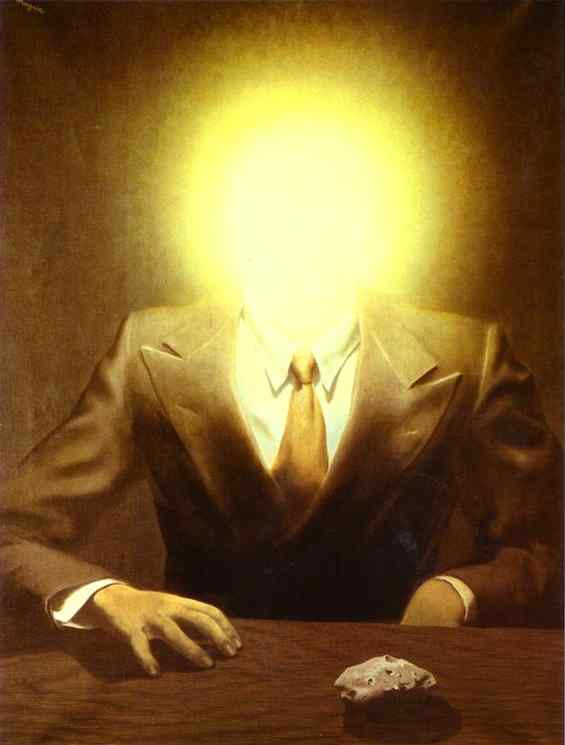 The Pleasure Principle, René Magritte, 1937, a portrait of Edward James